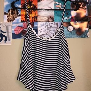 Stripped Crop tank top